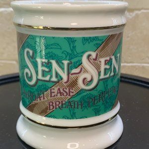 Franklin Mint Vintage SEN-SEN THROAT EASE Porcelain Mug The Corner Store